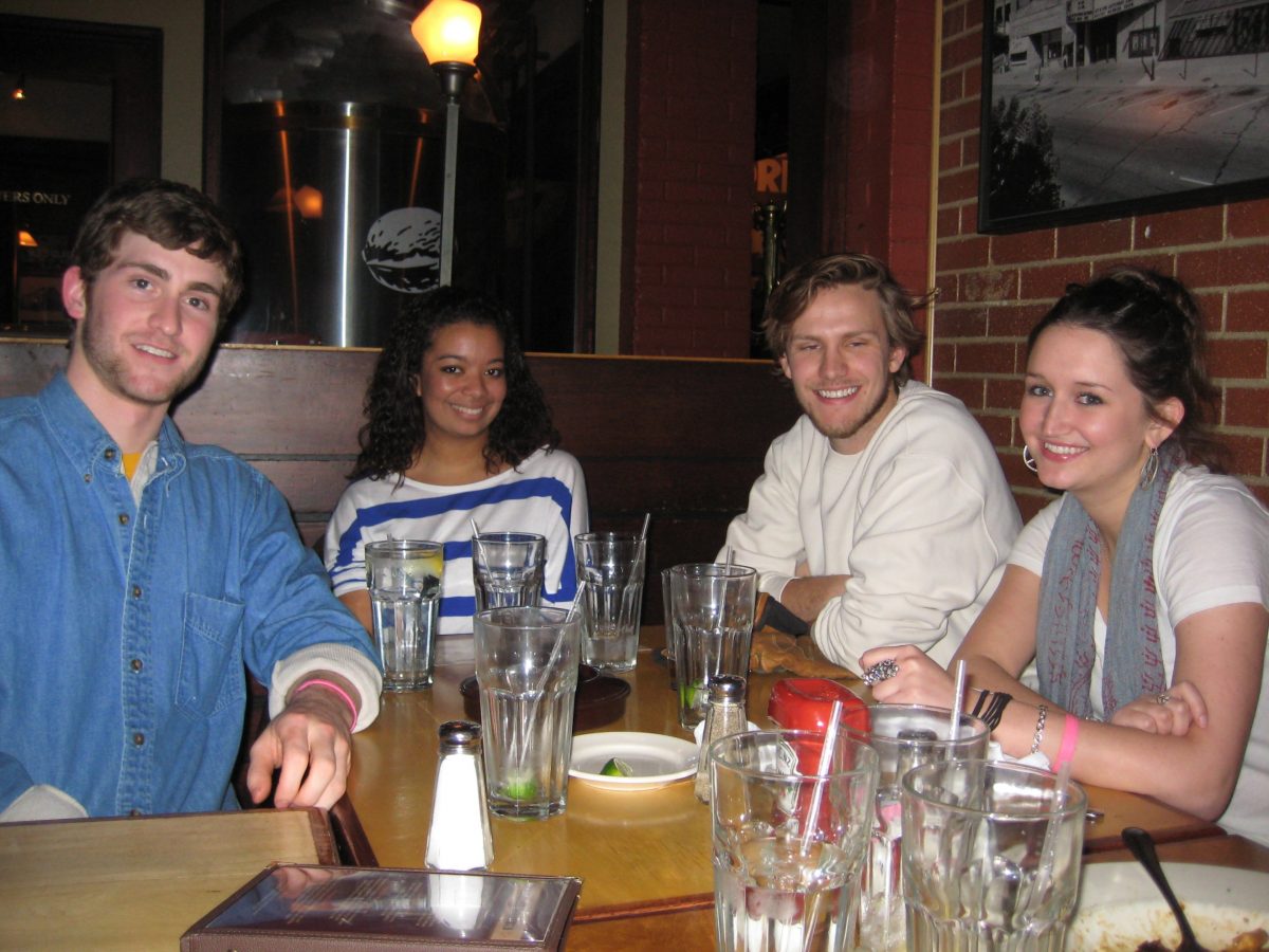 The Feldmans Meet With CU Students From the Volunteer Resource Center