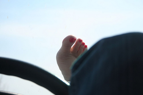 Painting your toe nails while driving? Putting in contact lenses? Colorado teens speak up as CO Trial Lawyers join the EndDD effort