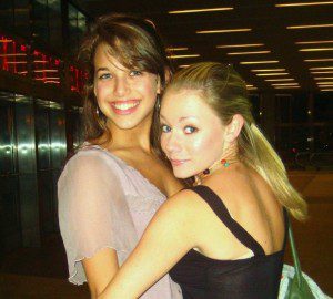 Janine (L) & Casey, 2008