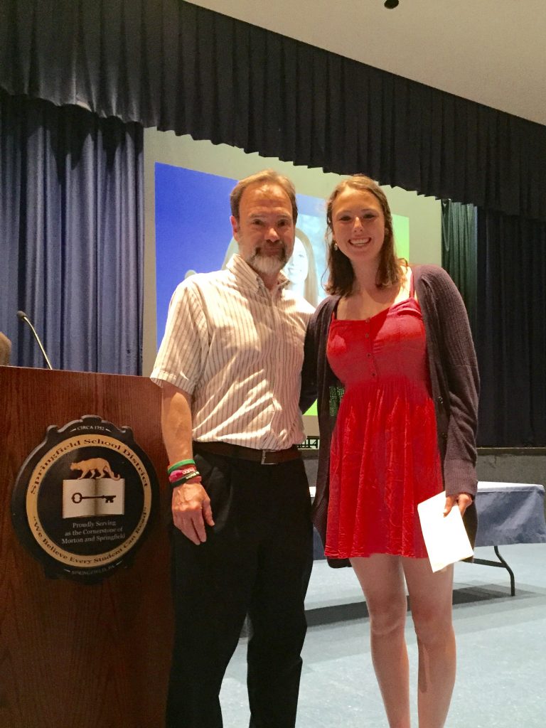 “If everyone had her sense of giving there would be less suffering” – Our 2015 SHS Scholarship Recipient