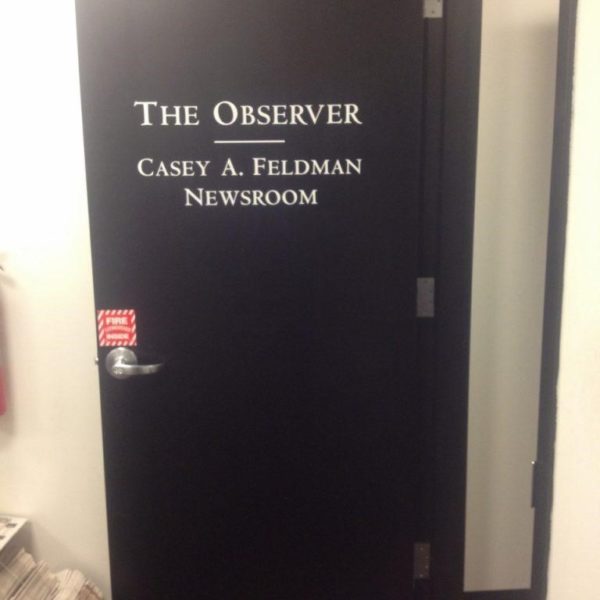 The Observer at Fordham University renamed their newsroom in honor of Casey in 2012